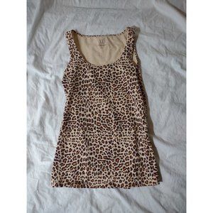 Large Yummie Tummy Cheetah Print Tank Top
